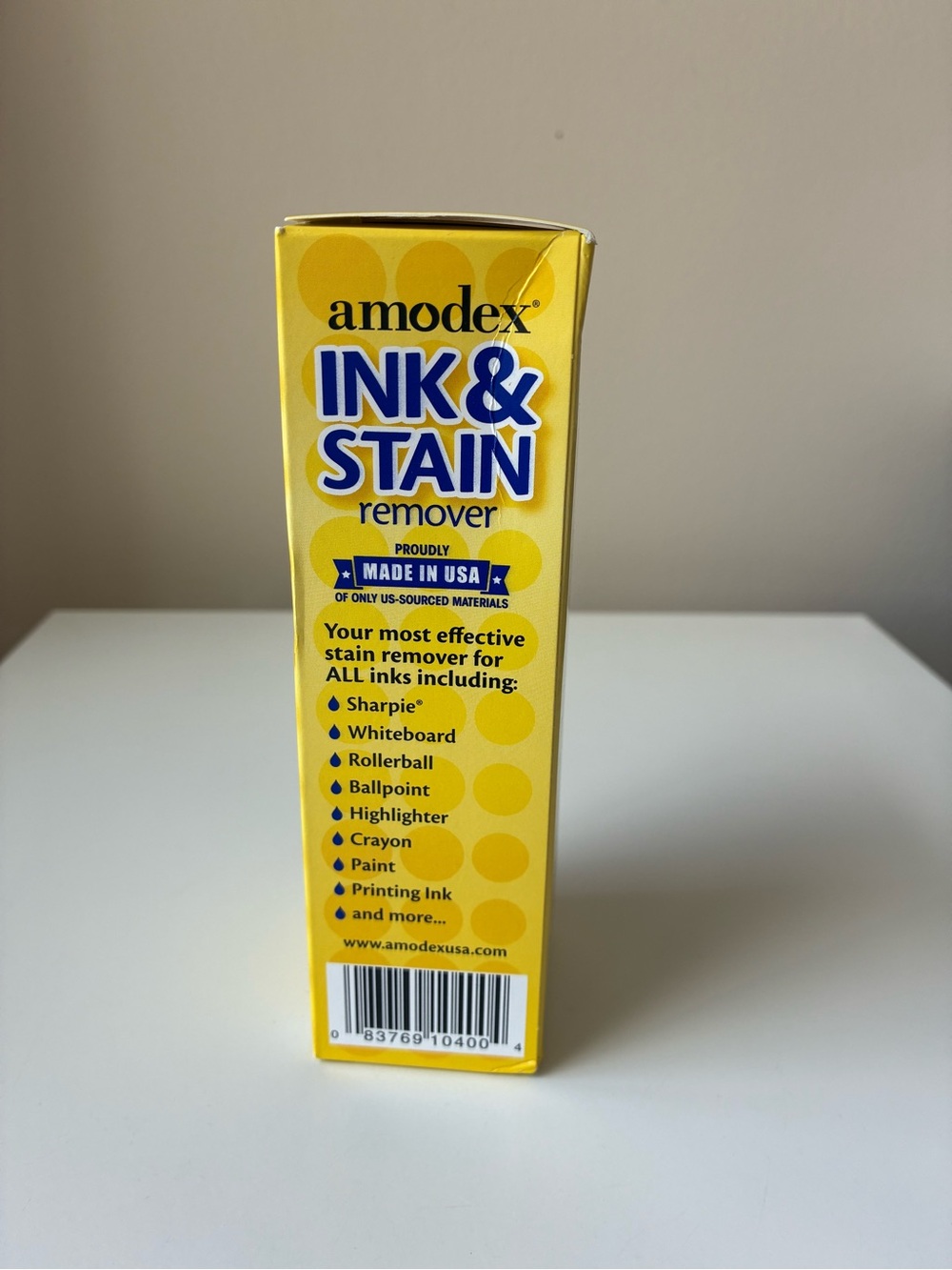 Amodex Ink & Stain Remover NIB 4 oz - Picture 7 of 8